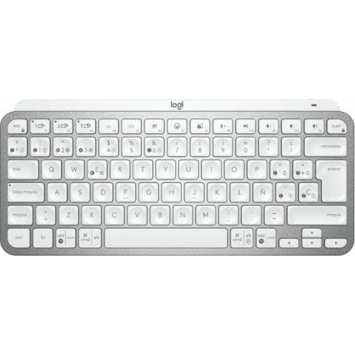 LOGITECH MX Keys Mini Sans Fil Argent Espagnol