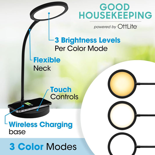 LED Workstation Lamp With Wireless Charging