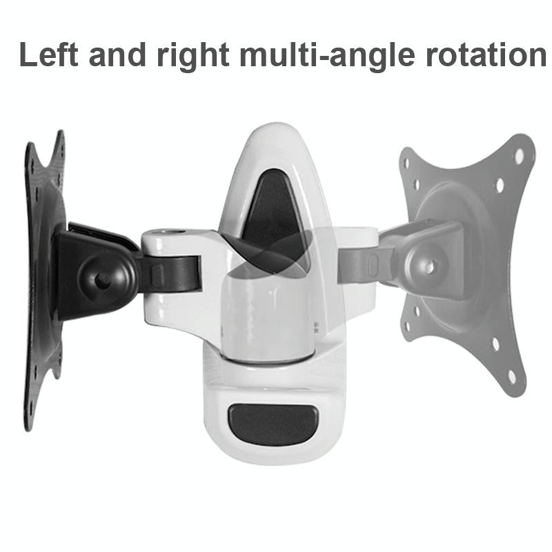 NNEIDS Universal Swivel Wall Mount For Computer Monitors - White