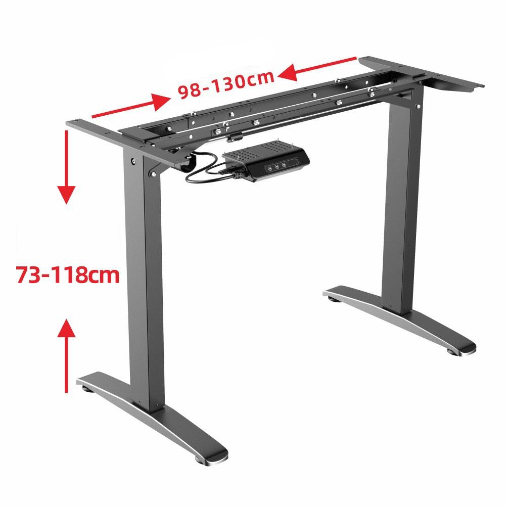 NNEDSZ Gaming Standing Desk Home Office Lift Electric Height Adjustable Sit To Stand Motorized Standing Desk 1160-3
