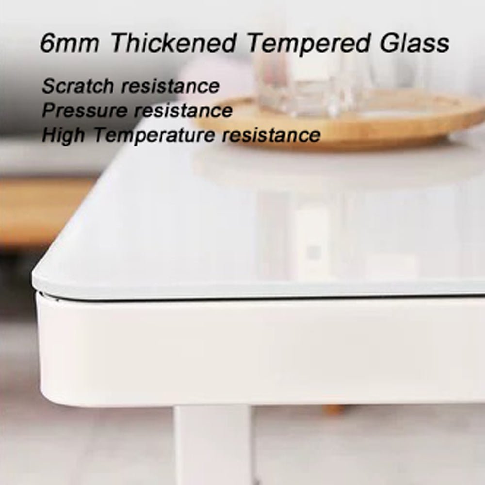 NNEDSZ Black Color Electric Standing Desk Electric Height Adjustable Sit Stand Workstation Toughened Glass Top Single Motor Wireless Charger