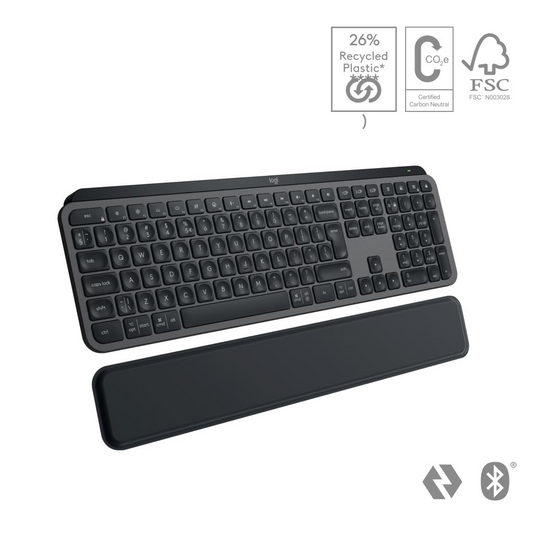 Logitech MX Keys S Wireless Keyboard - Graphite