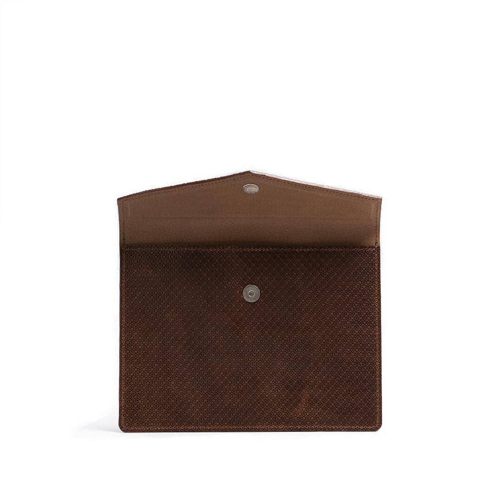 Housse en cuir pour iPad - Motif géométrique